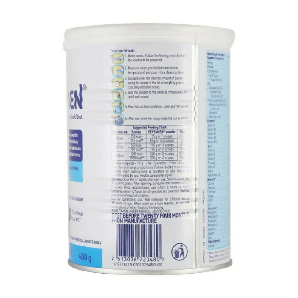 Nestle Peptamen Peptide Based Diet Powder - Whey Diet Powder for GI Function | Grocsy