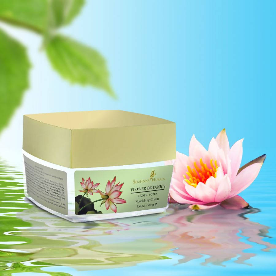 Shahnaz Husain Flower Botanics - Exotic Lotus Nourishing Cream | Grocsy