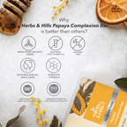 Herbs & Hills Papaya Complexion Bar | Grocsy