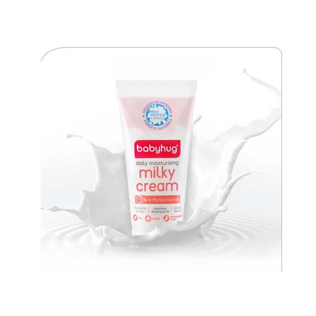 Babyhug Milk Protein Formula Daily Full Body and Face Moisturizing | Grocsy