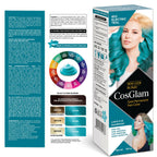Cosglam Semi Permanent Hair Color for Women & Men (#53 Electric Teal) | Grocsy