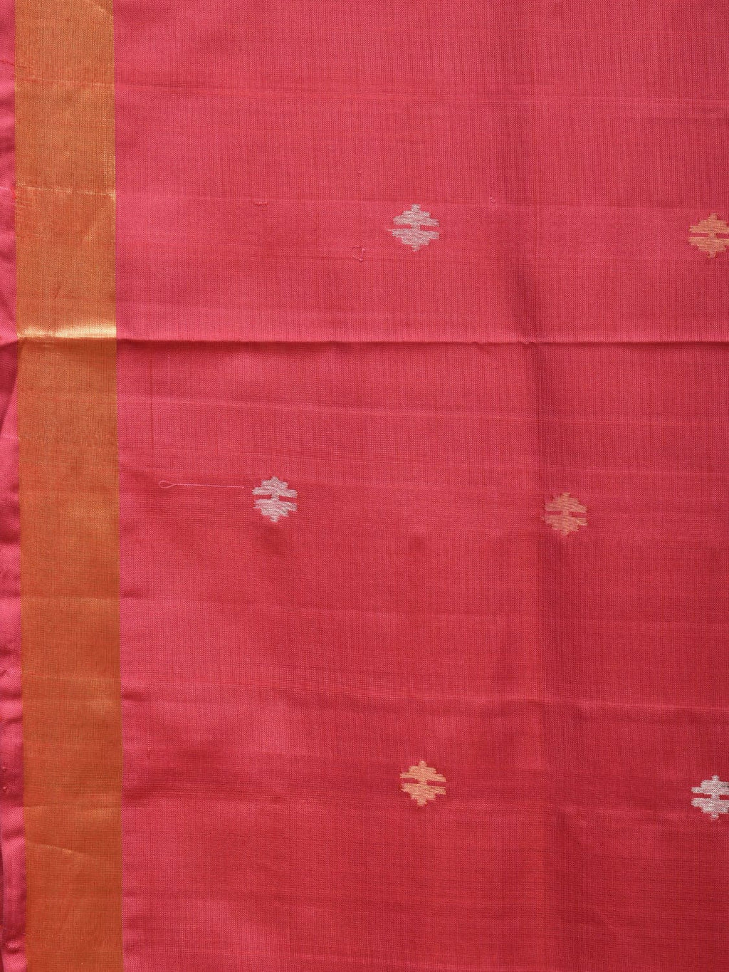 Burgundy Uppada Silk Handloom Saree with Jamdani Pallu Design - Global Threads | Grocsy