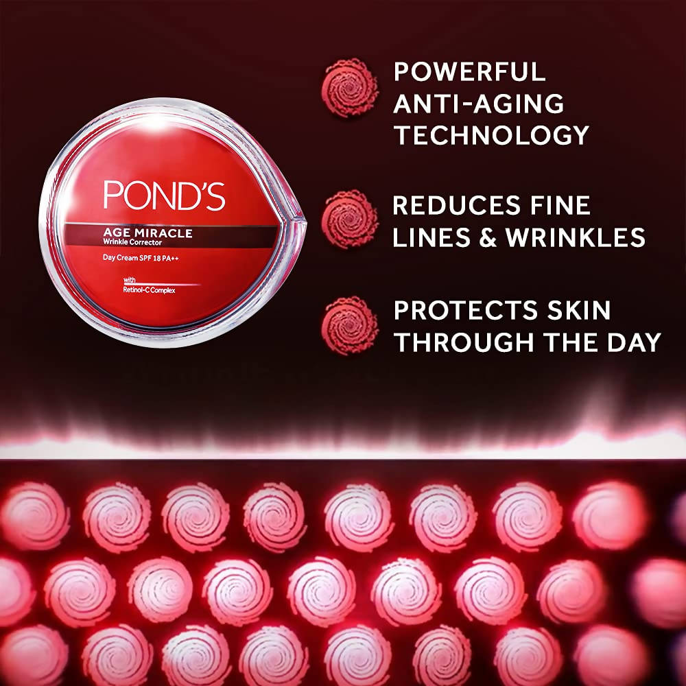 Ponds Age Miracle, Youthful Glow, Day Cream SPF 15 PA++ | Grocsy