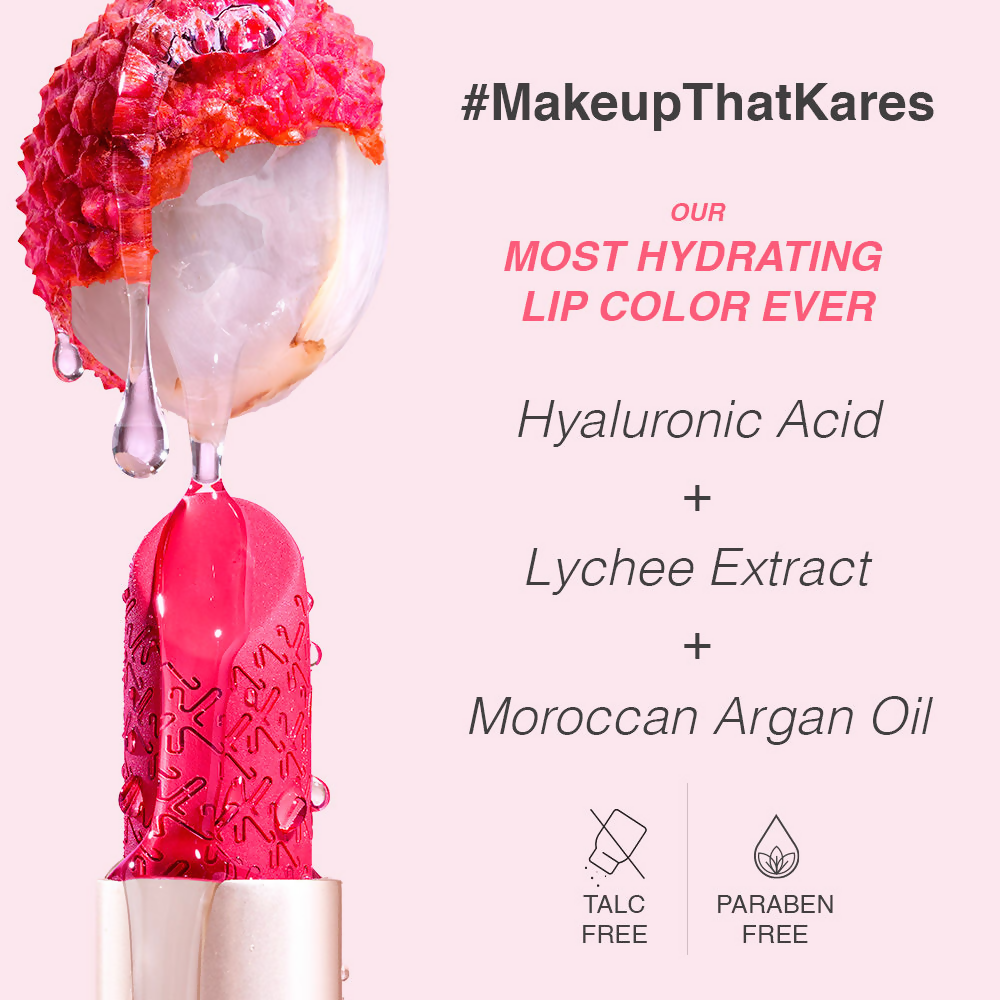 Kay Beauty Hydra Crème Hydrating Full Coverage Lipstick with Hyaluronic Acid- Grace | Grocsy