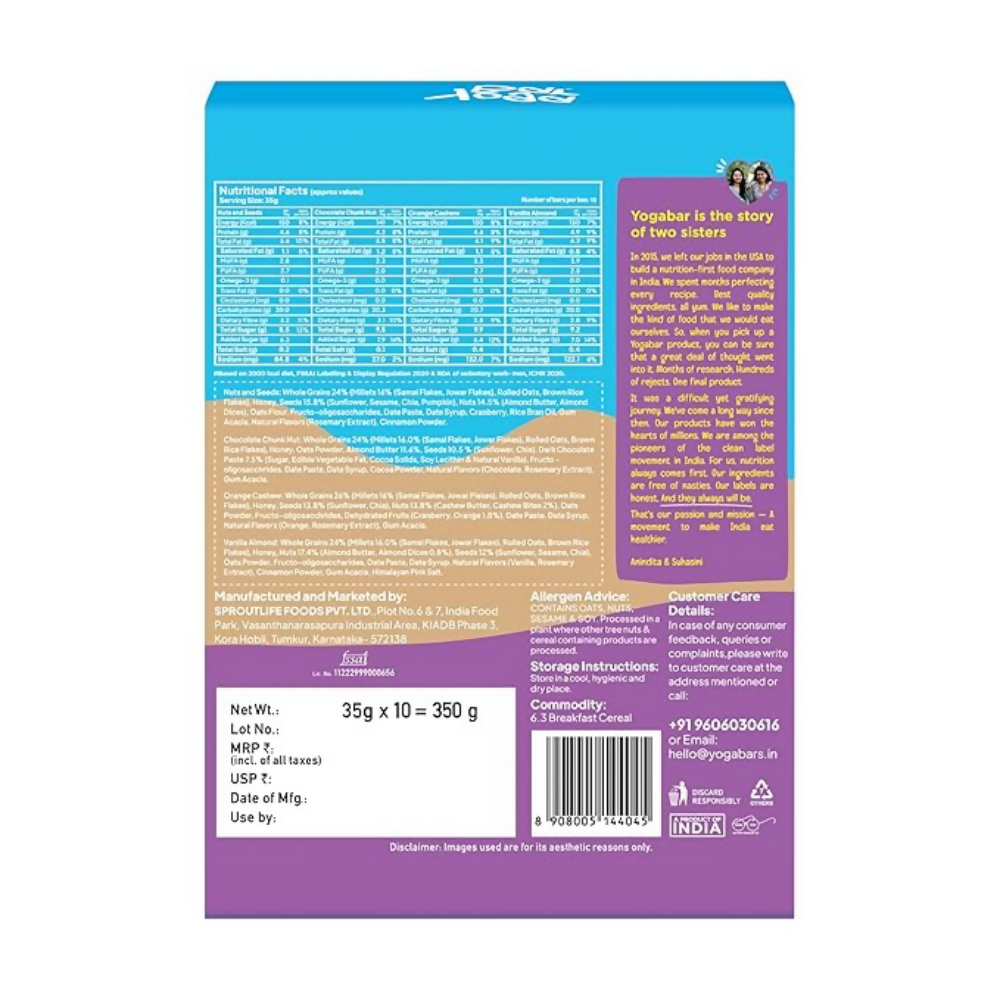 Yoga Bar Energy Bars | Grocsy