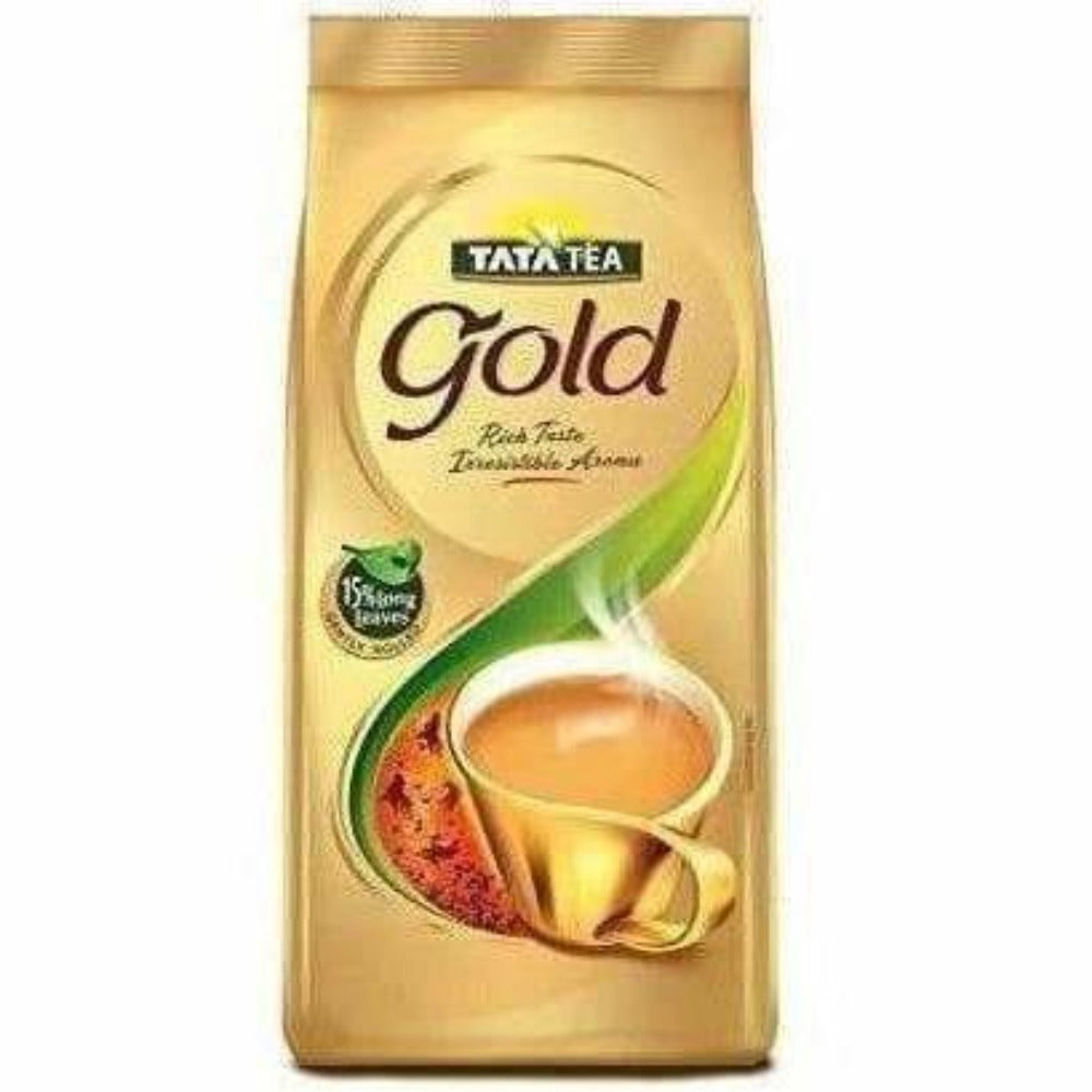 Tata Tea Gold Premium | Assam Teas With Gently Rolled Aromatic Long Loose Leaves | Rich & Aromatic Chai | Black Tea | Grocsy