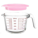 Not Available Glass Measuring Jug with Lid | Grocsy