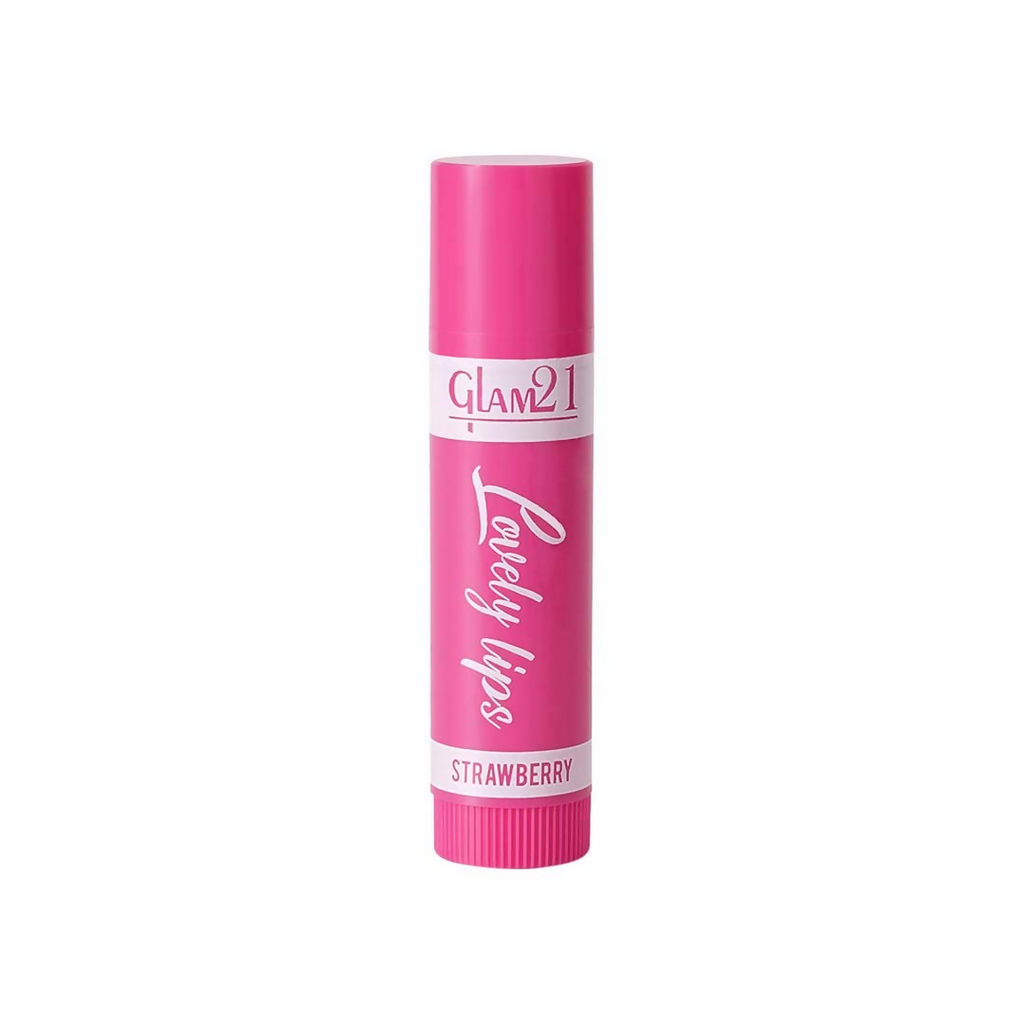 Glam21 Moisturizing Lip Balm Fruit Extract & Infused Active Ingredients - Strawberry | Grocsy