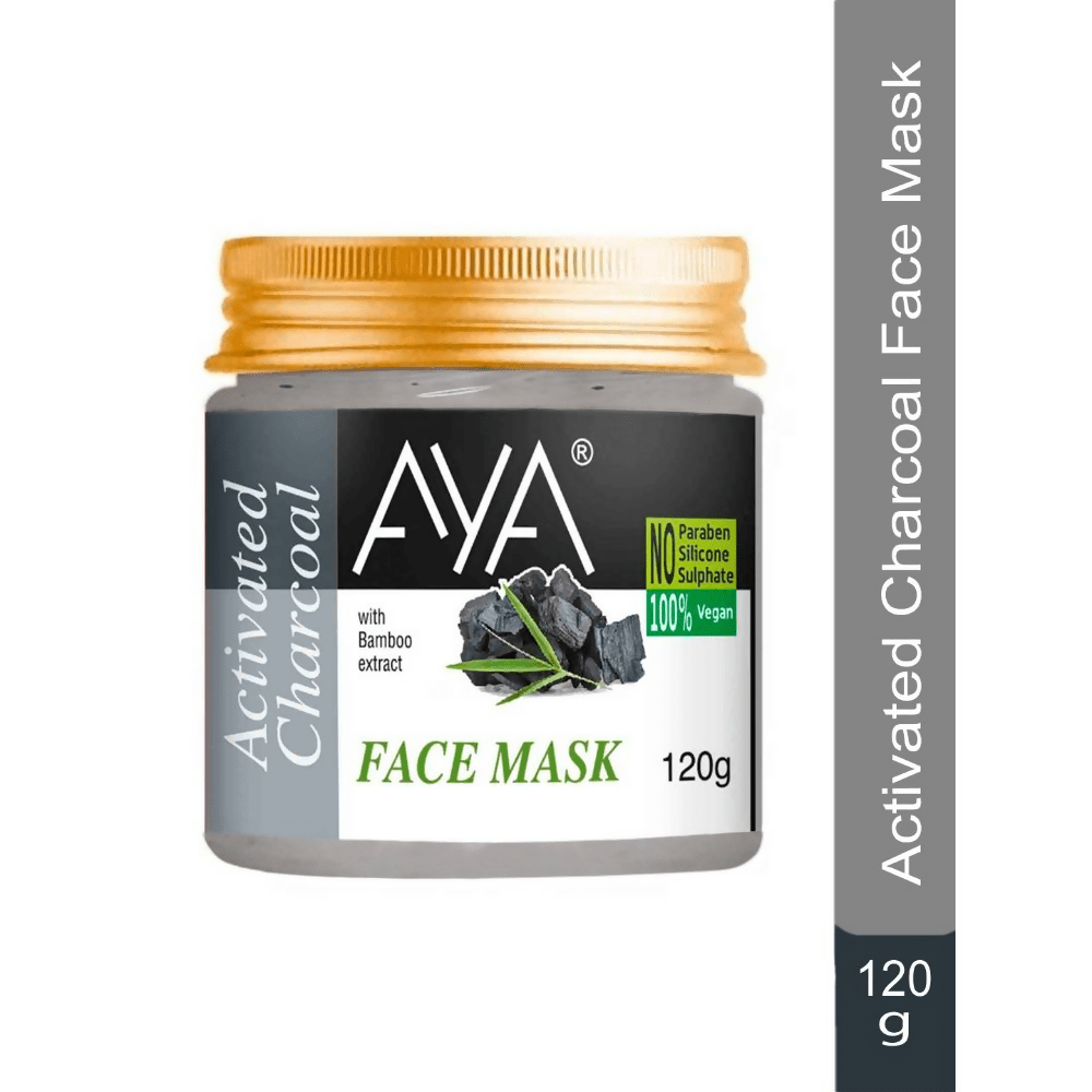 AYA Activated Charcoal Face Mask | Grocsy