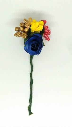 Beautiful Multicolor Flower Hair Brooches | Grocsy