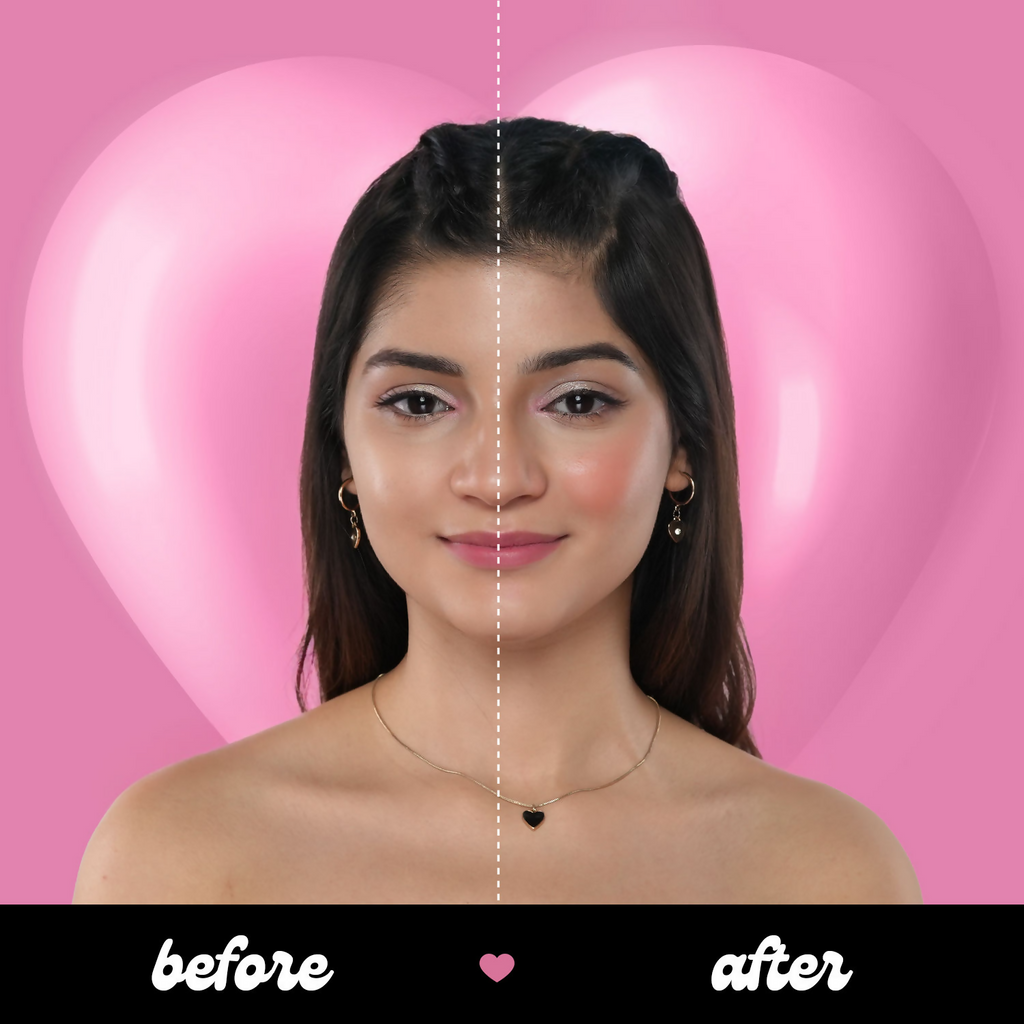 Bella Vita Organic All Hearts Face Blush - First Kiss | Grocsy