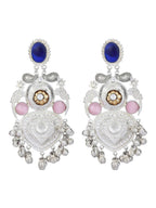 Joban Fashion Women Ghungroo Style Silver Tone Earrings | Grocsy