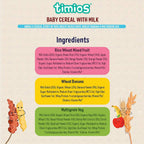 Timios Assorted Organic Baby Cereal | Grocsy
