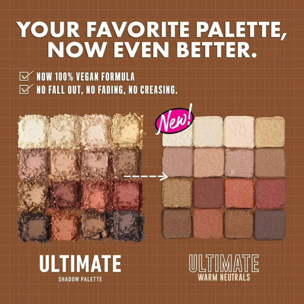 NYX Professional Makeup Ultimate Shadow Palette - Warm Neutrals | Grocsy