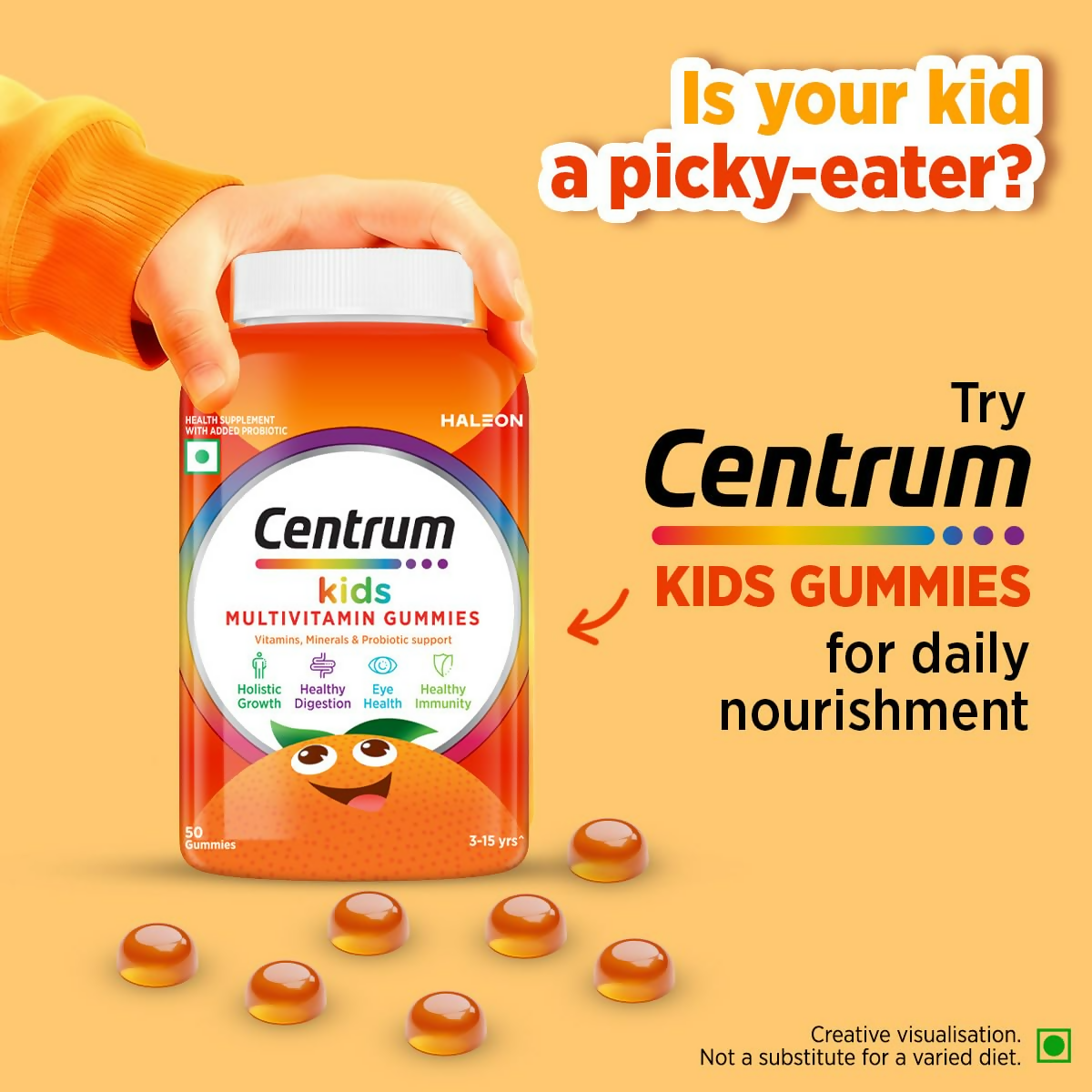 Centrum Kids- Multivitamin Gummies For Kids | Grocsy