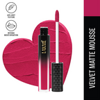 Lakme Xtraordin-Airy Velvet Matte Lip Mousse - Right Swipe Pink | Grocsy