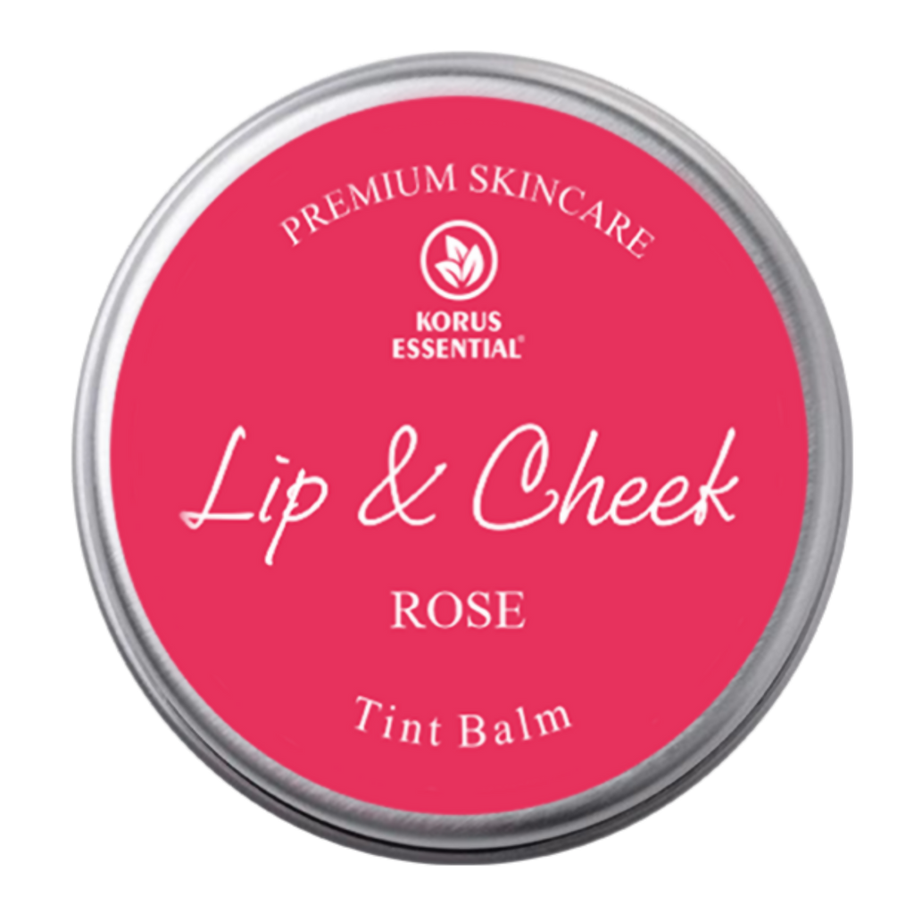 Korus Essential Rose Lip & Cheek Tint Balm | Grocsy