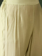 Green Crystal Organza schiffli embroidery Kurta With Trouser & Dupatta - Bhumi | Grocsy