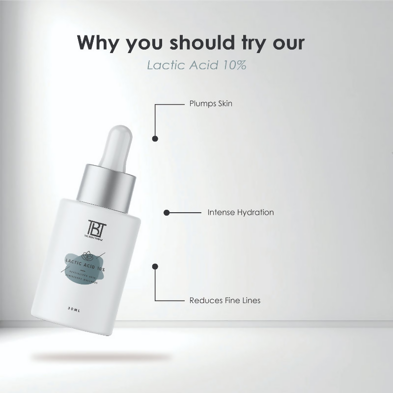 The Body Temple Lactic Acid 10% Face Serum | Grocsy