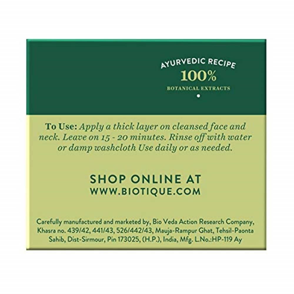 Biotique Bio Pistachio Youthful Nourishing & Revitalizing Face Pack | Grocsy