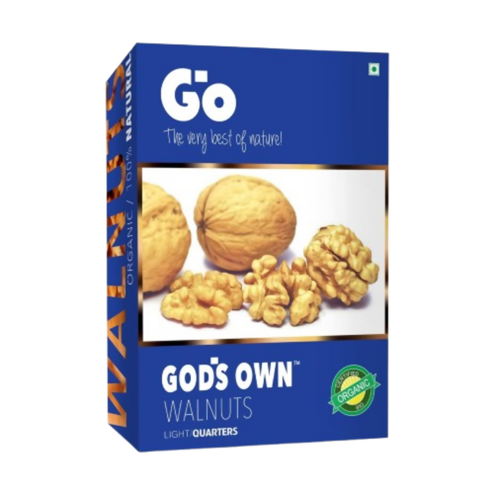 Go Organic Light Quarters & Extra Light Quarters Walnuts | Grocsy