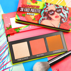 Rude Cosmetics Nofilter 3d Face Palette - Roses | Grocsy