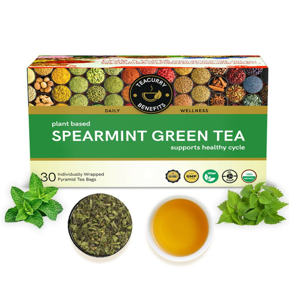 Teacurry Spearmint Green Tea | Grocsy
