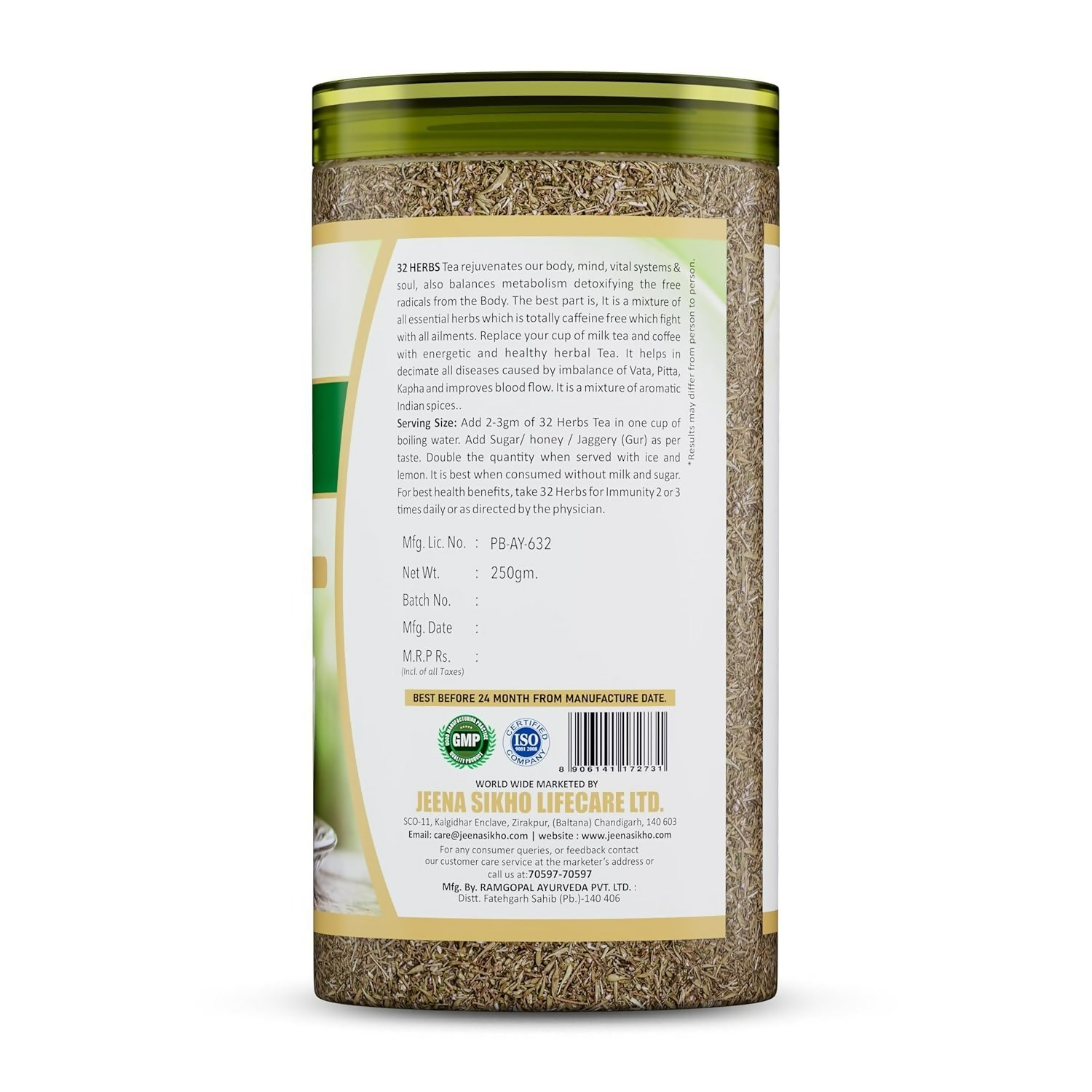 Jeena Sikho 32 Herbs Tea- Natural Body Detox Kahwa | Grocsy