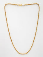NVR Women's Gold-Polished Minimal Chain | Grocsy