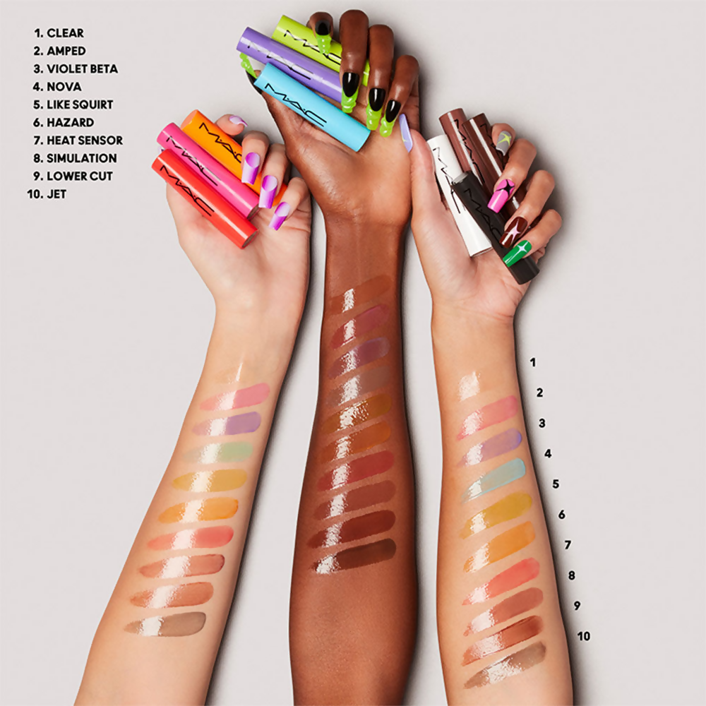 M.A.C Squirt Plumping Lip Gloss Stick - Amped | Grocsy