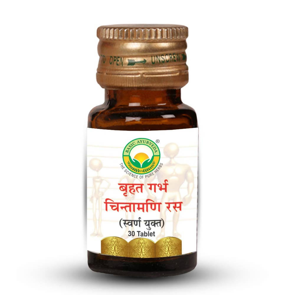 Basic Ayurveda Brihat Garbh Chintamani Ras | Grocsy