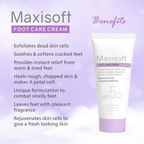 Maxisoft Foot Care Cream | Grocsy