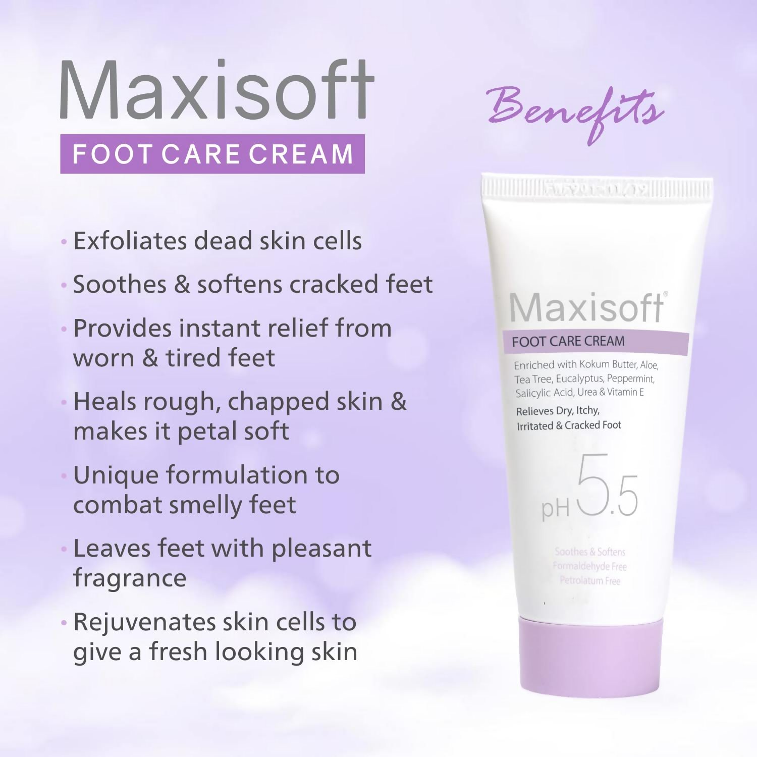 Maxisoft Foot Care Cream | Grocsy