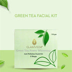 Glamveda Green Tea Facial Kit- Anti Pollution & Brightening | Grocsy