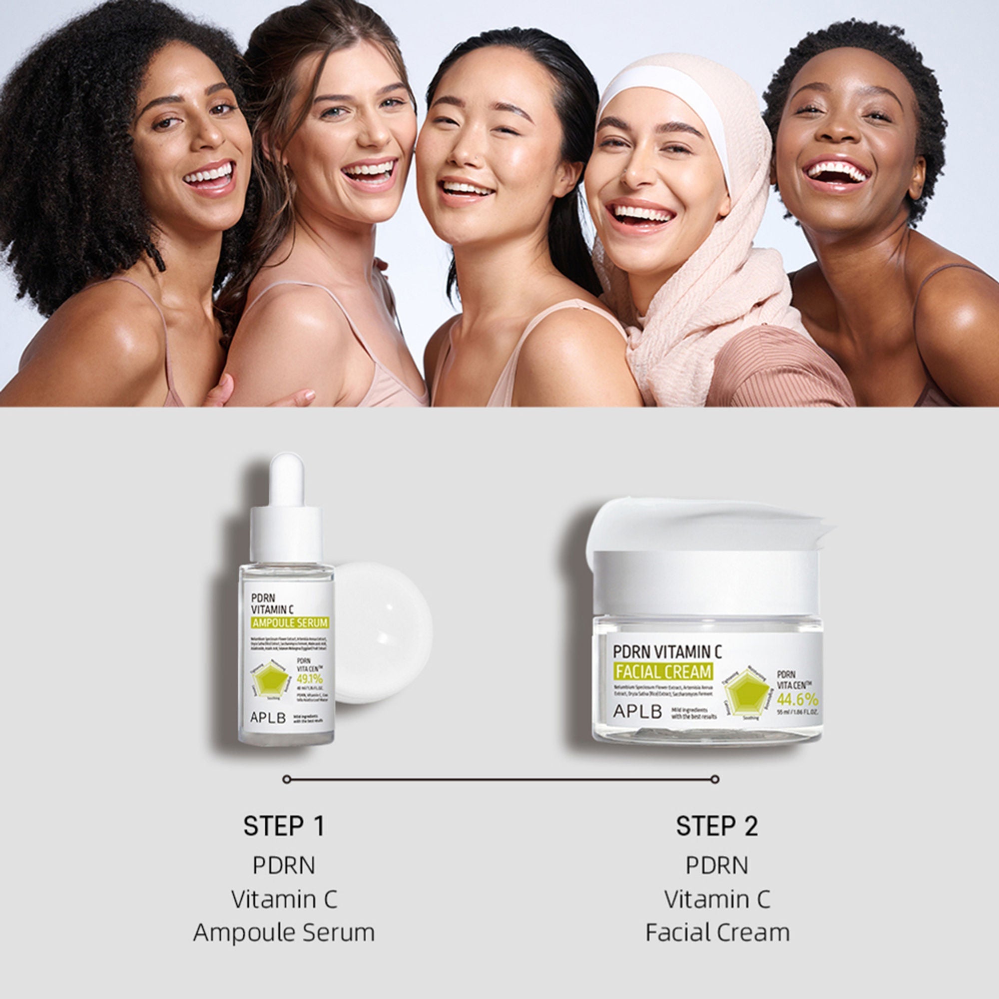 APLB Pdrn Vitamin C Facial Cream | Grocsy