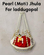 Partish Handcrafted Hanging Moti Jhula for Laddu Gopal Ji | Grocsy