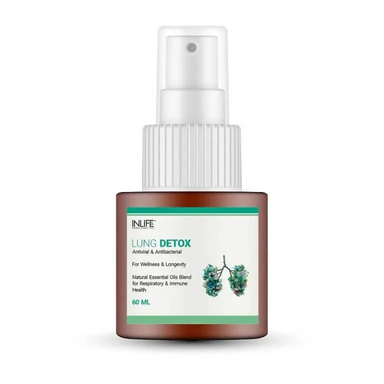 Inlife Lung Detox Ayurvedic Essential Oil | Grocsy
