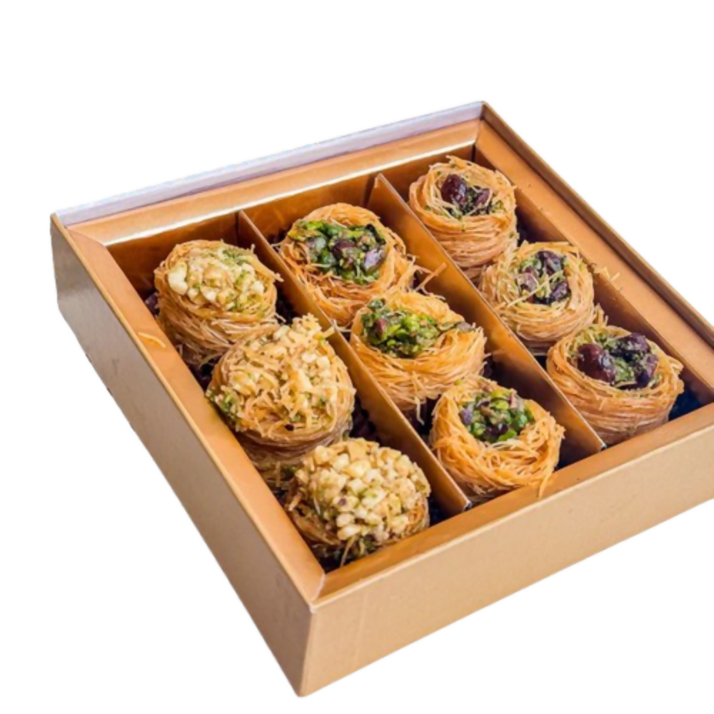 Gwalia Sweets Assorted Birdnest Baklawa Box | Grocsy