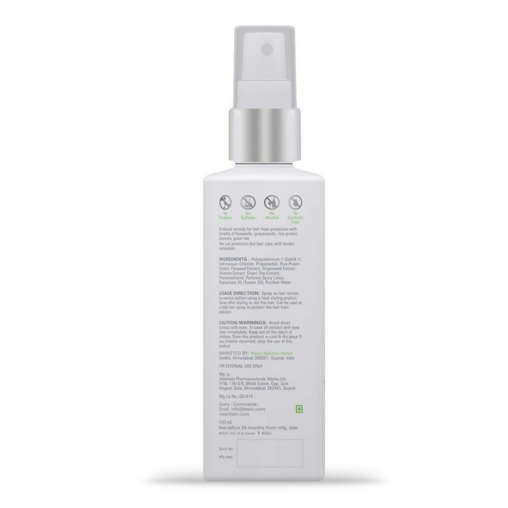 Ktein Natural Hair Heat Protection Spray | Grocsy
