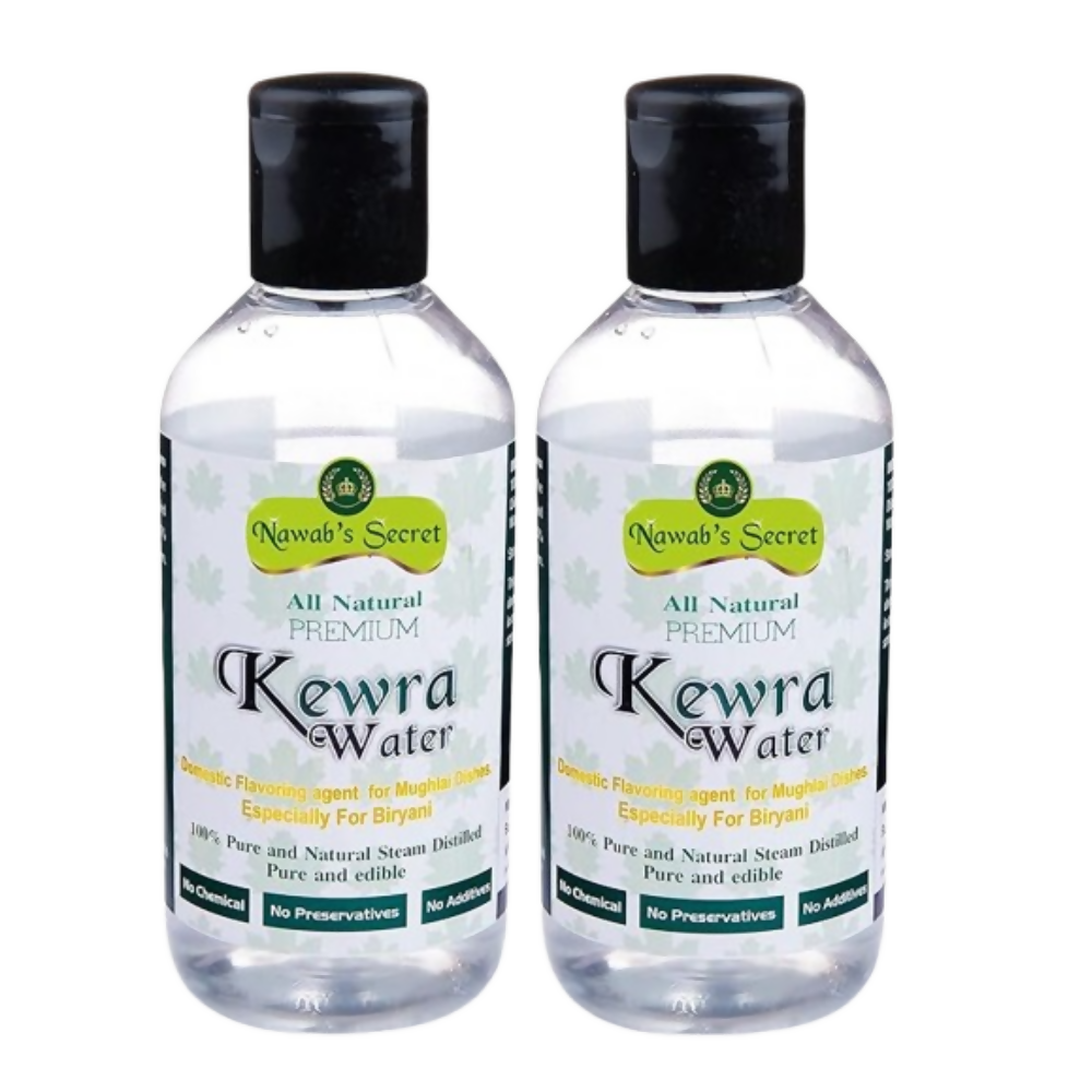 Nawab's Secret Natural Premium Kewra Water - Essence for Biryani and Mughlai Dishes | Grocsy