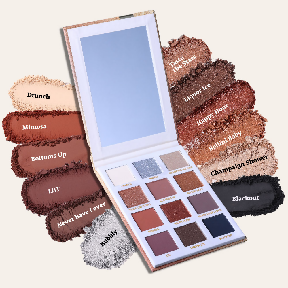Typsy Beauty Pop Fizz Clink Champagne Eyeshadow Palette | Grocsy