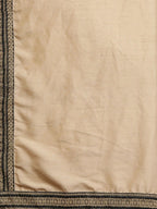 Ahalyaa Women's Black Poly Silk Printed Kurta Pant With Dupatta | Grocsy