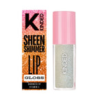 KINDED Sheen Shimmer Lip Gloss - 04 Jasmine Sheer | Grocsy
