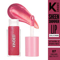 KINDED Sheen Shimmer Lip Gloss - 07 Orchid Beetroot | Grocsy