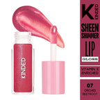 KINDED Sheen Shimmer Lip Gloss - 07 Orchid Beetroot | Grocsy