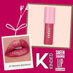 KINDED Sheen Shimmer Lip Gloss - 07 Orchid Beetroot | Grocsy
