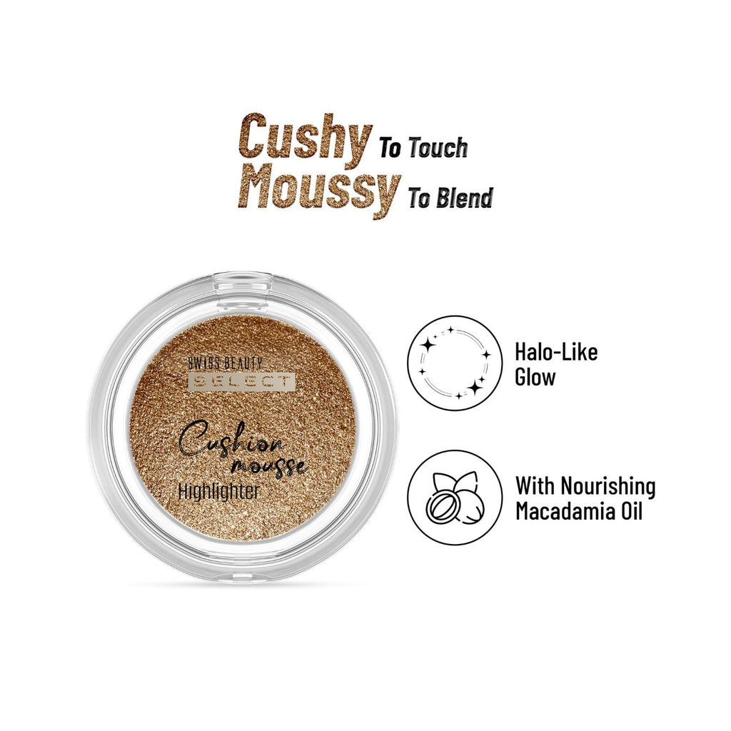 Swiss Beauty Select Cushion Mousse Highlighter - 4 Gold Rush | Grocsy