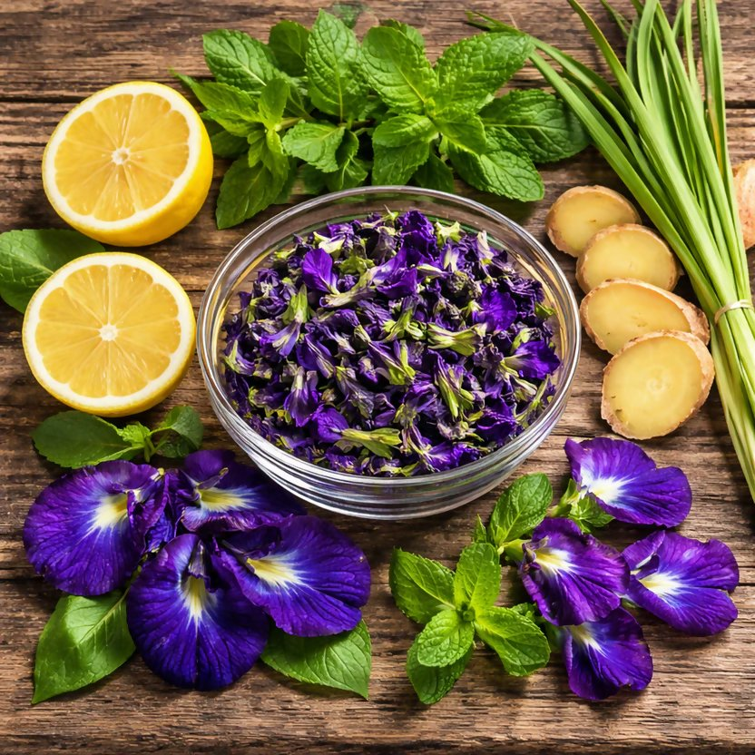 VedaRasa Blue Tea Powder | Grocsy