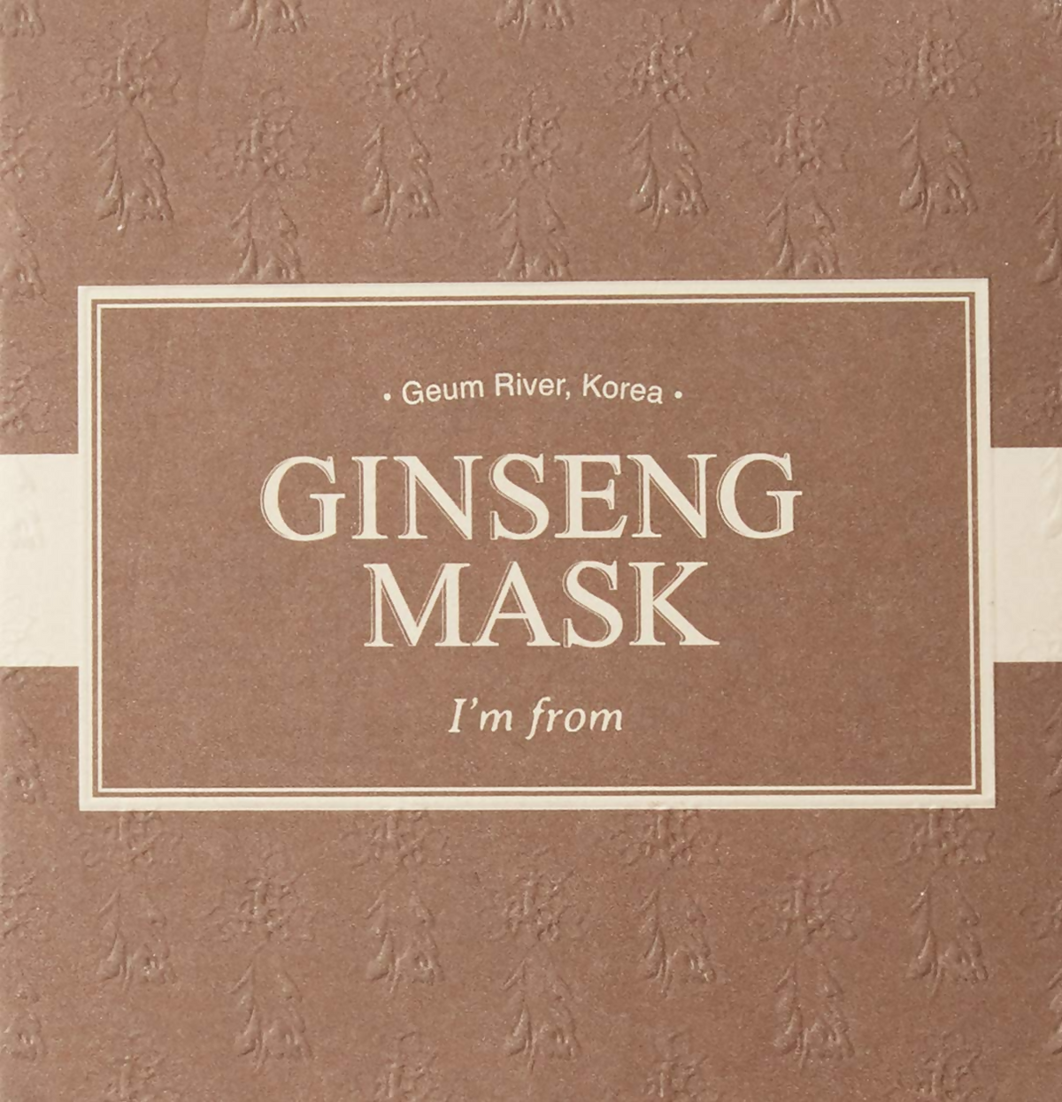 I'm From Ginseng Mask Detox Elasticity Anti Aging | Grocsy