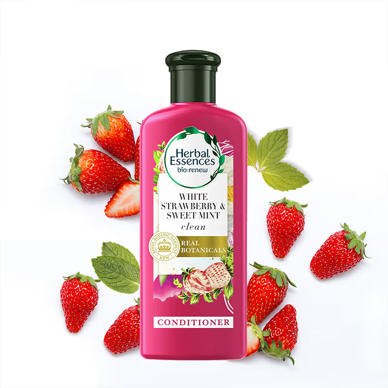 Herbal Essences Clean White Strawberry & Sweet Mint Conditioner | Grocsy